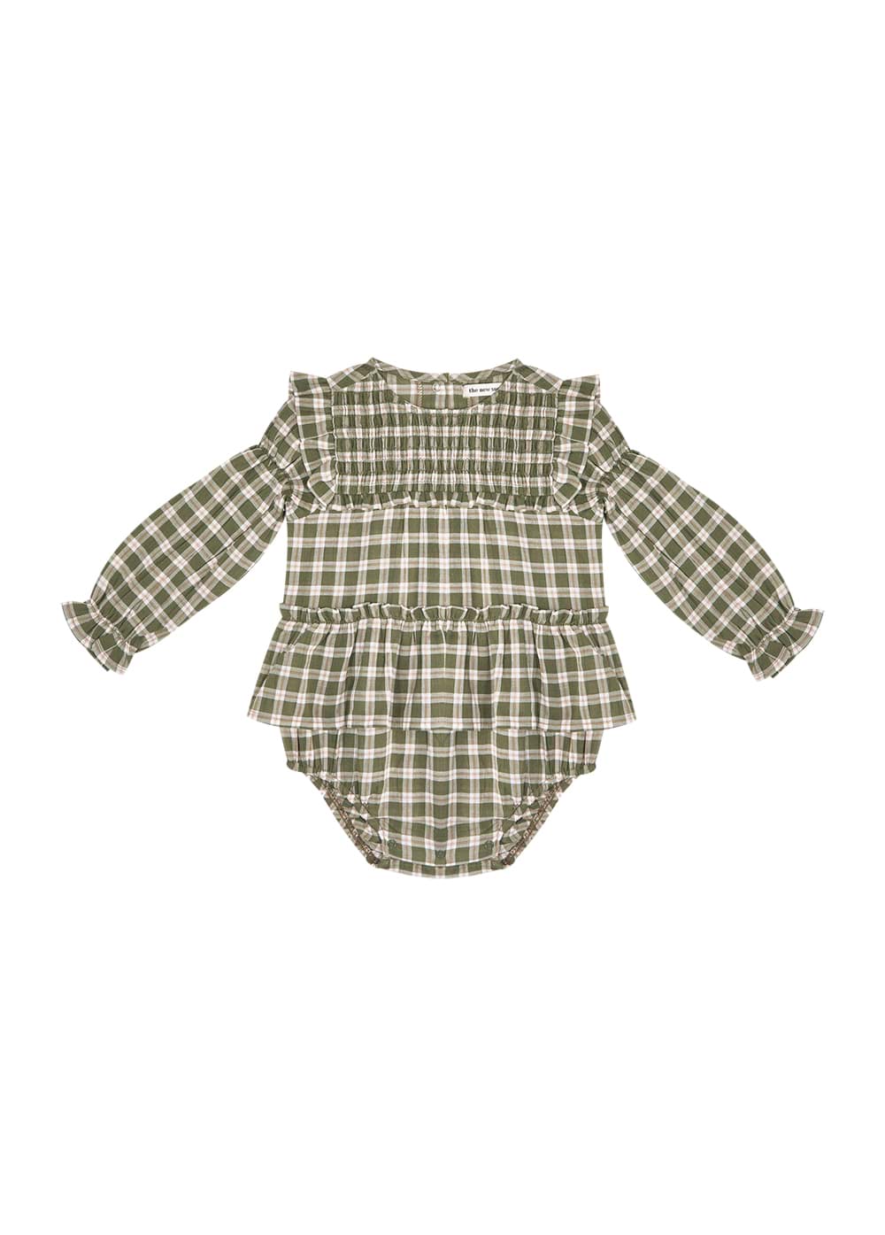 Picture of DOMINIQUE BABY ROMPER - DRIED HERB